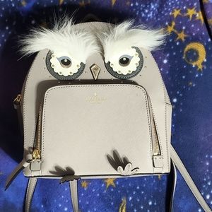 NEW Kate Spade Owl Backpack/Purse/Bag